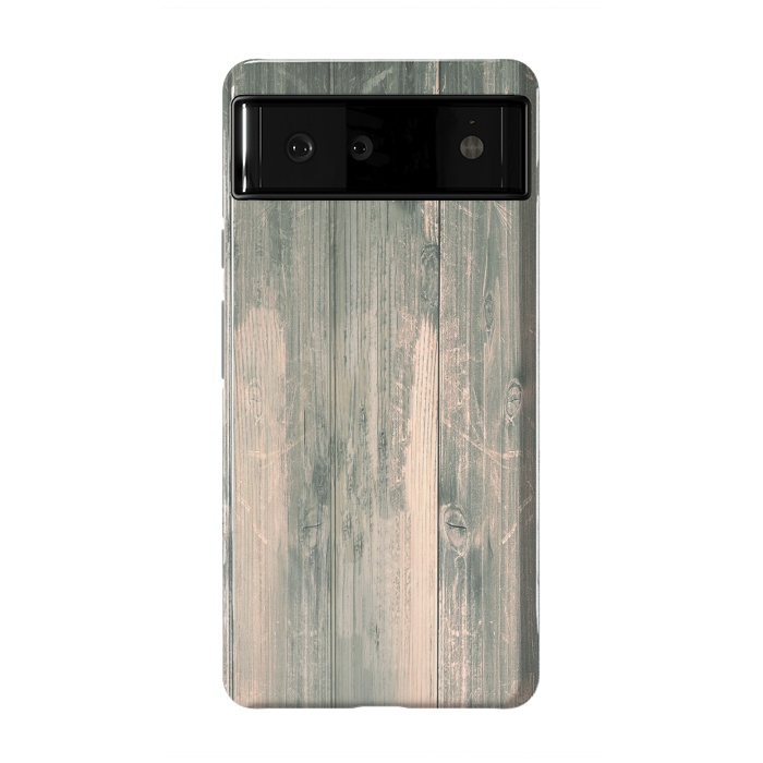 Pixel 6 StrongFit grey wood by haroulita