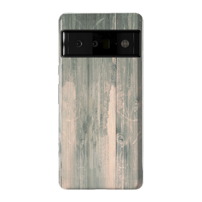 Pixel 6 Pro StrongFit grey wood by haroulita