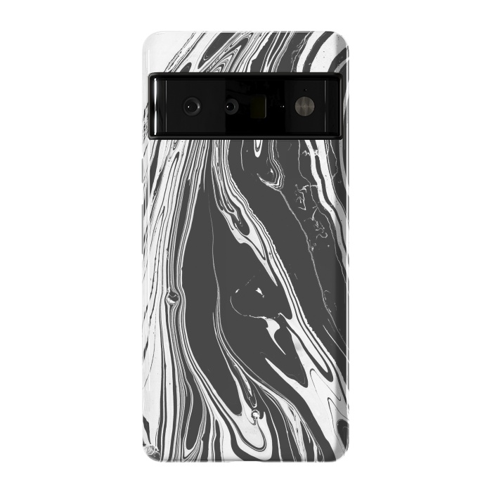 Pixel 6 Pro StrongFit bw marble x by haroulita