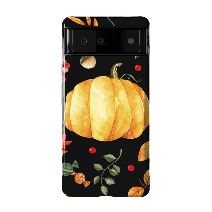 Pixel 6 StrongFit pumpkin season by haroulita