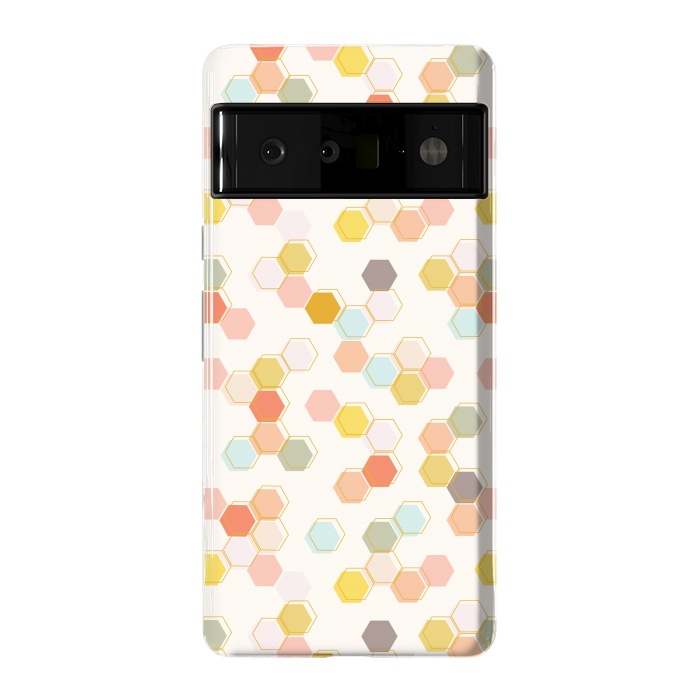 Pixel 6 Pro StrongFit Honeycomb by Melissa Lee