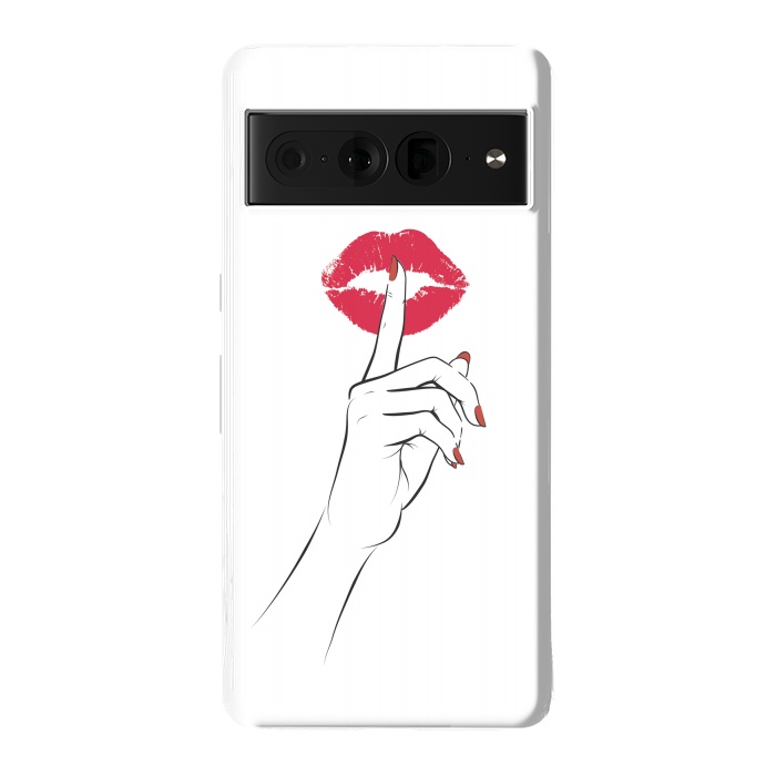 Pixel 7 Pro StrongFit Red Lips Secret by Martina