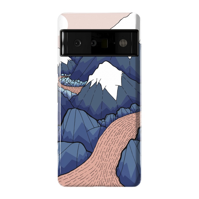 Pixel 6 Pro StrongFit The twisting river in the mountains by Steve Wade (Swade)