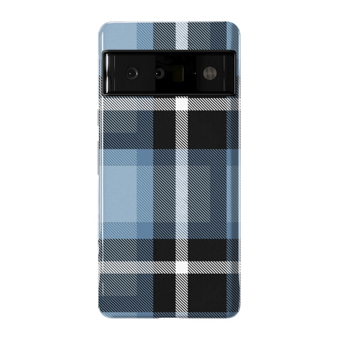 Pixel 6 Pro StrongFit Mist Scottish Plaid by TMSarts