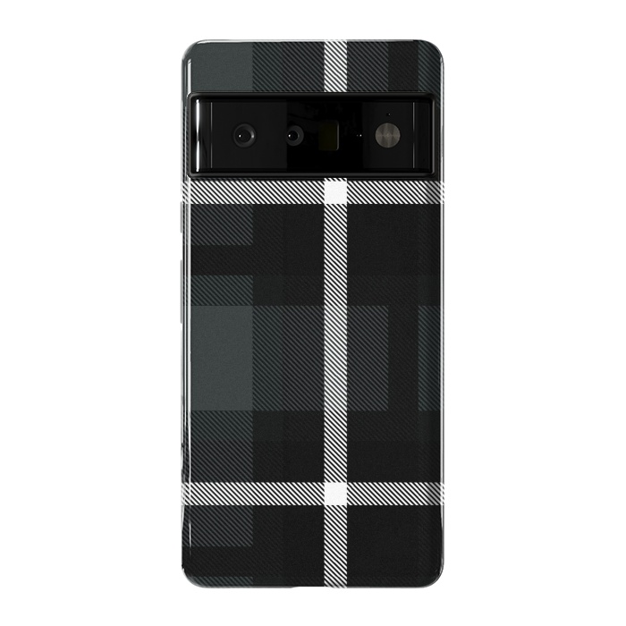 Pixel 6 Pro StrongFit Shadow Scottish Plaid by TMSarts