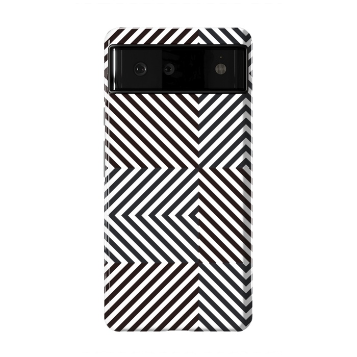 Pixel 6 StrongFit Crossing Diagonal Stripes by TMSarts