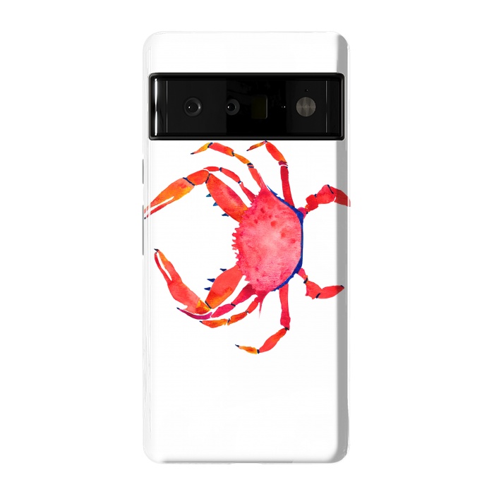 Pixel 6 Pro StrongFit Red Crab by Amaya Brydon