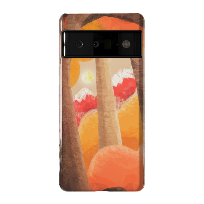 Pixel 6 Pro StrongFit The autumn orange forest by Steve Wade (Swade)
