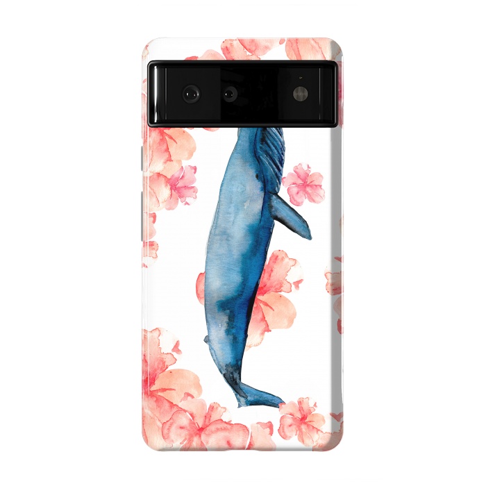 Pixel 6 StrongFit Floral Sea by Amaya Brydon
