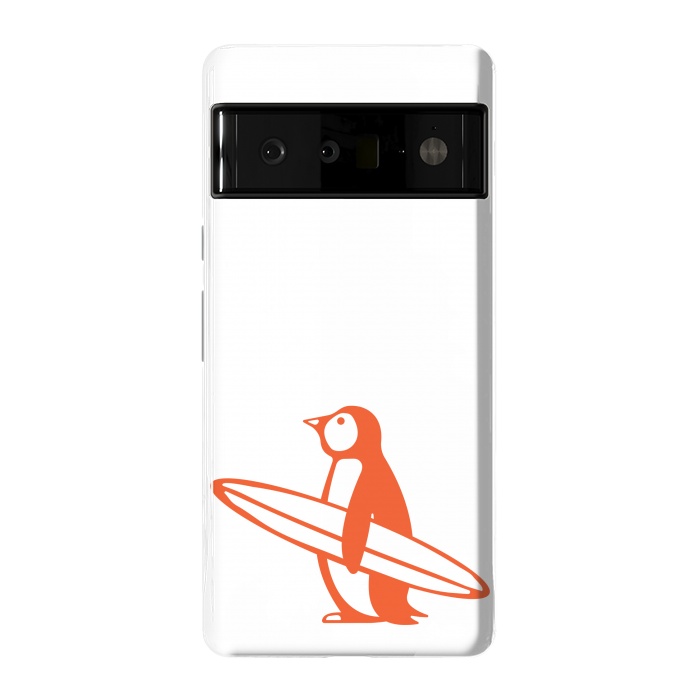 Pixel 6 Pro StrongFit SURF PENGUIN by Arif Rahman