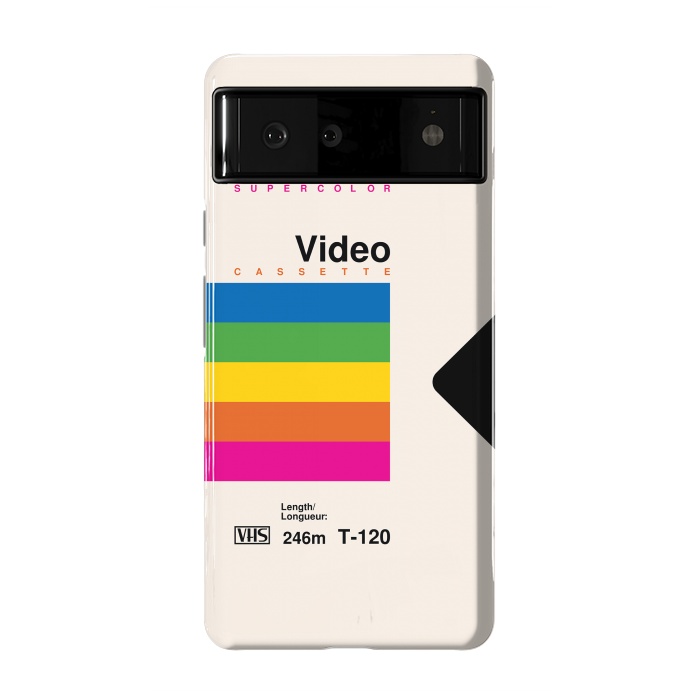 Pixel 6 StrongFit VHS CASSETTE BOX I by Arif Rahman