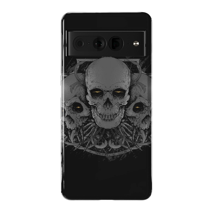 Pixel 7 Pro StrongFit 3 Skull by Afif Quilimo