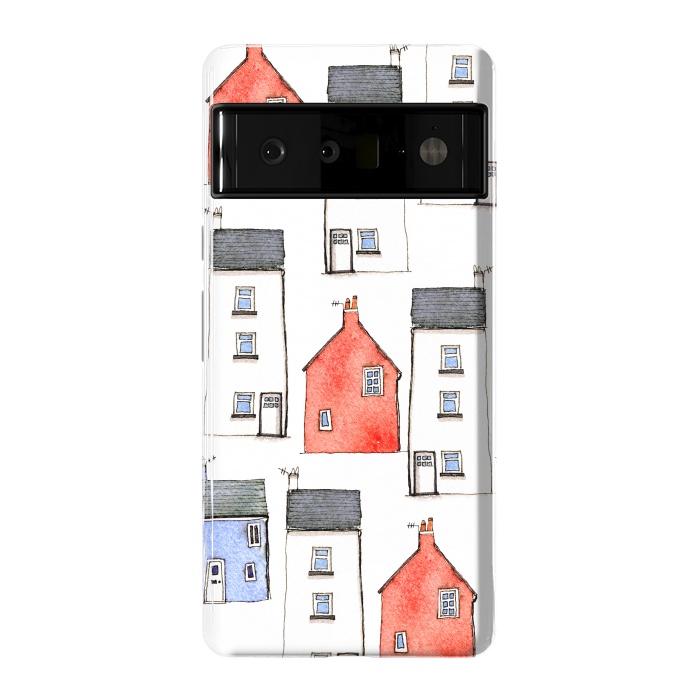Pixel 6 Pro StrongFit Devon Houses by Nic Squirrell