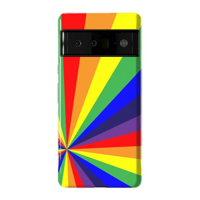 Pixel 6 Pro StrongFit rainbow rays by MALLIKA