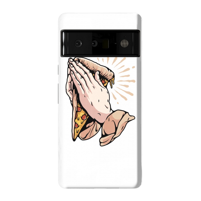 Pixel 6 Pro StrongFit Pray for Pizza by Afif Quilimo
