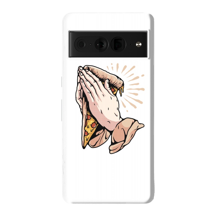 Pixel 7 Pro StrongFit Pray for Pizza by Afif Quilimo