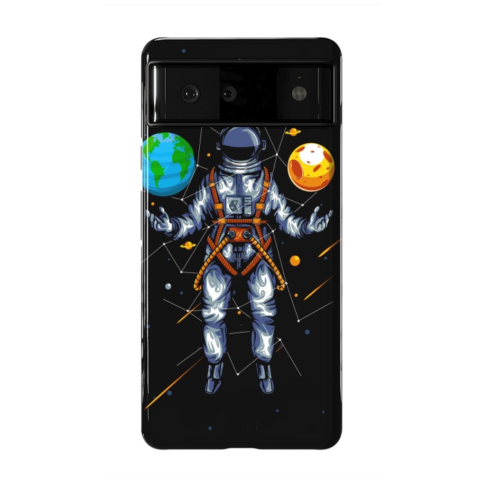 Pixel 6 StrongFit astronaut i by haroulita