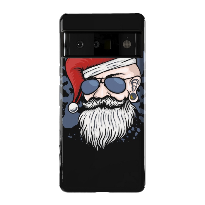 Pixel 6 Pro StrongFit funny santa claus by haroulita