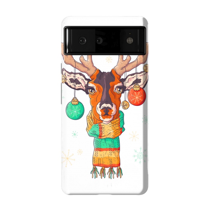 Pixel 6 StrongFit christmas reindeer by haroulita