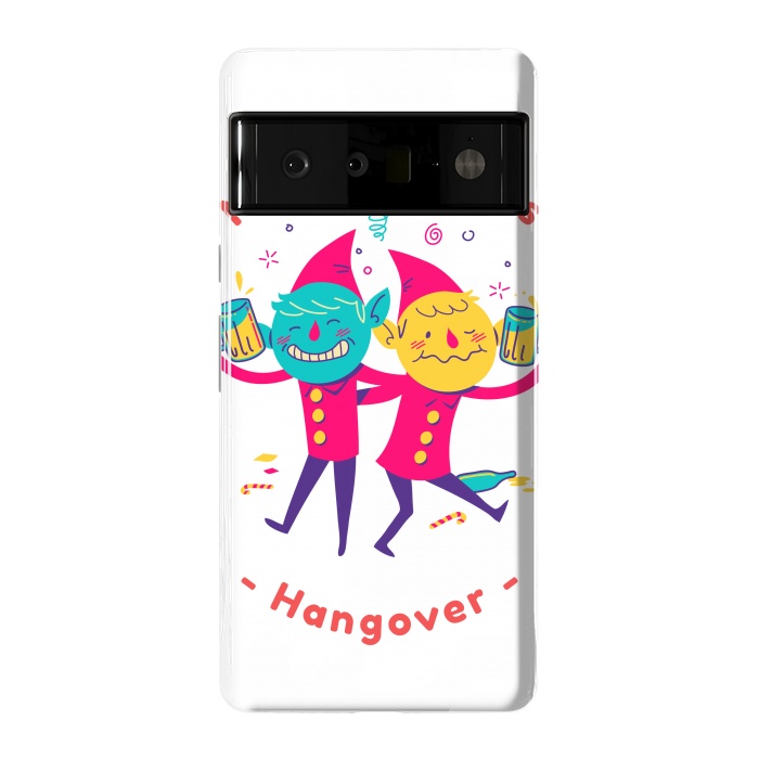 Pixel 6 Pro StrongFit christmas hangover by haroulita