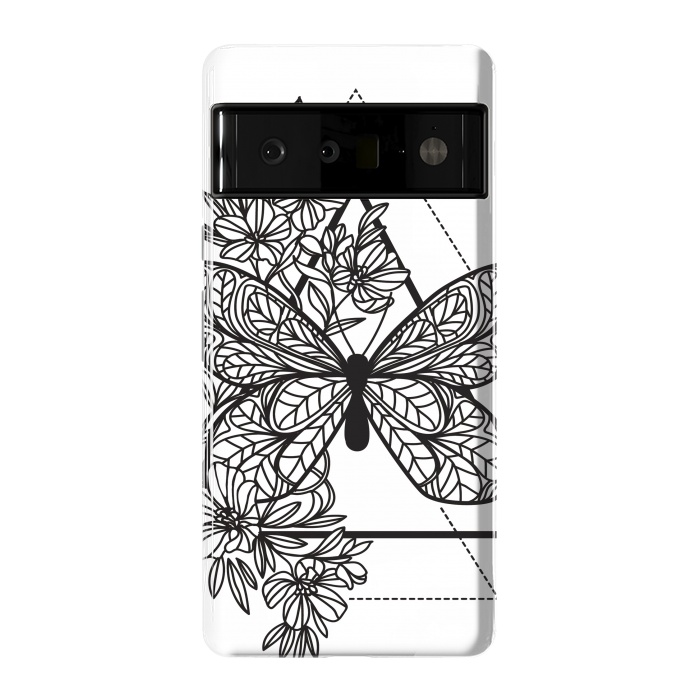 Pixel 6 Pro StrongFit bw butterfly by haroulita