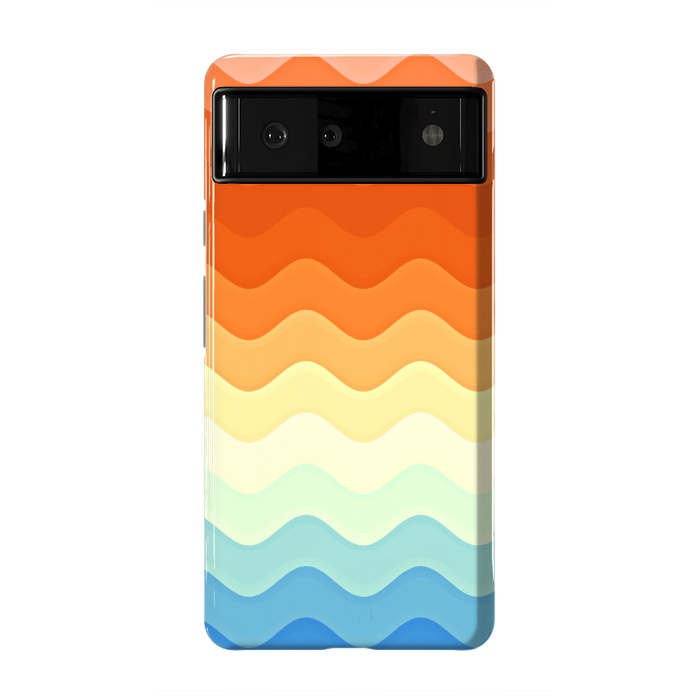 Pixel 6 StrongFit Color Waves by Creativeaxle
