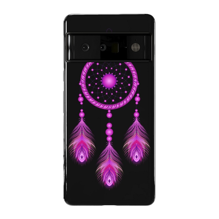 Pixel 6 Pro StrongFit Pink dream catcher  by Winston