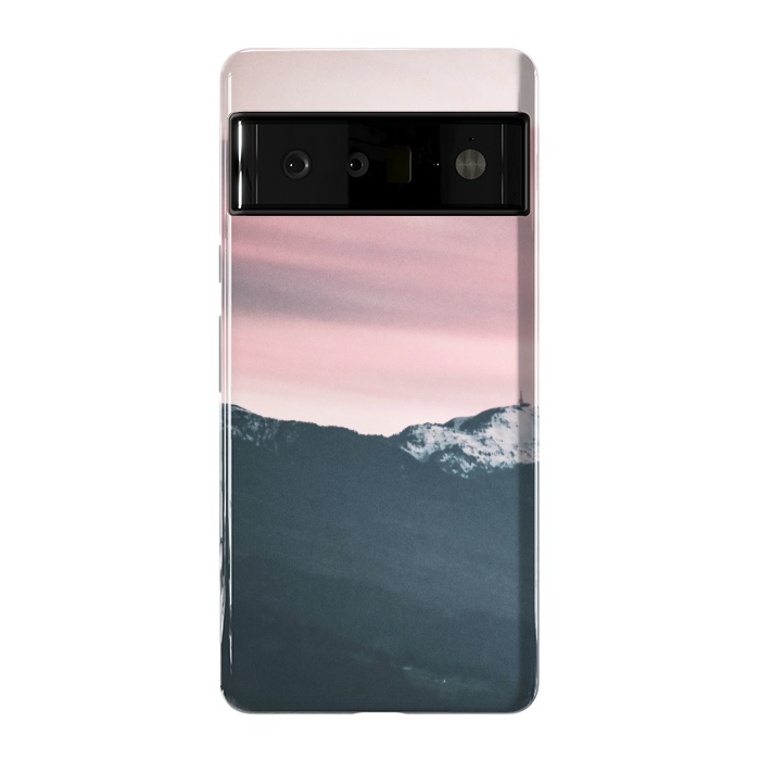 Pixel 6 Pro StrongFit Snow capped mountains by Winston