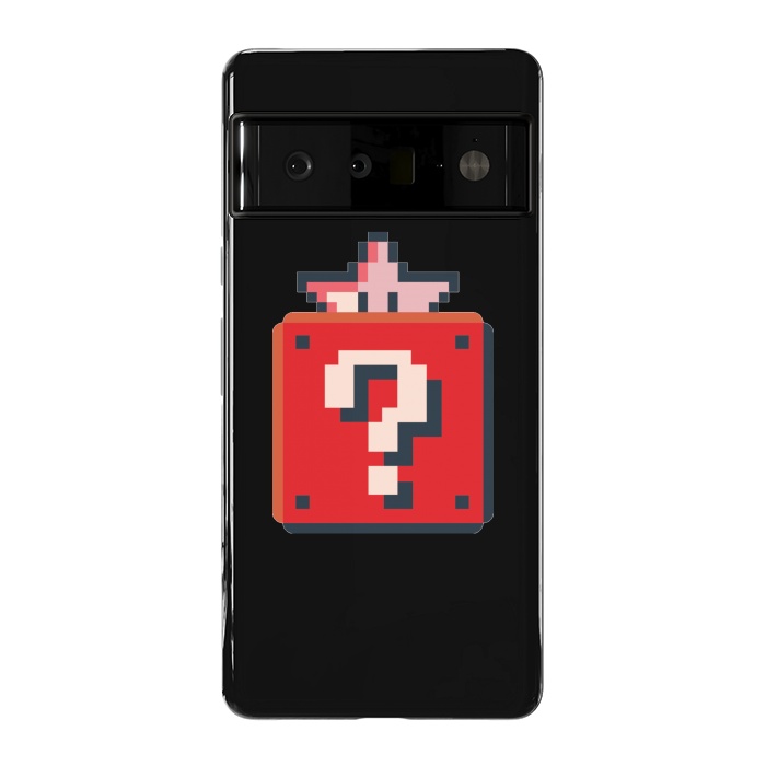 Pixel 6 Pro StrongFit Pixelated Mario Star by Winston