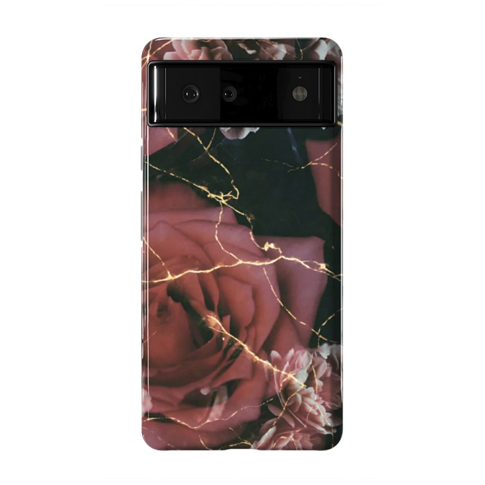 Pixel 6 StrongFit Aesthetic roses by Jms