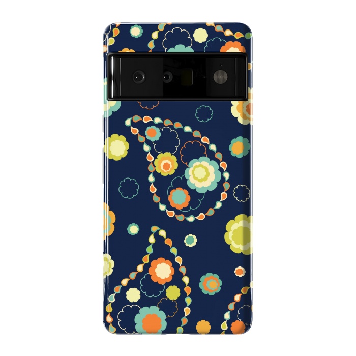 Pixel 6 Pro StrongFit ethnic floral print  4 by MALLIKA