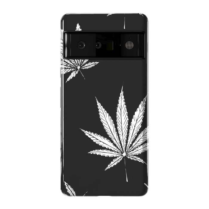 Pixel 6 Pro StrongFit marijuana leaf by haroulita