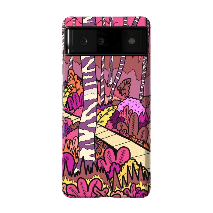 Pixel 6 StrongFit The pink forest walk by Steve Wade (Swade)