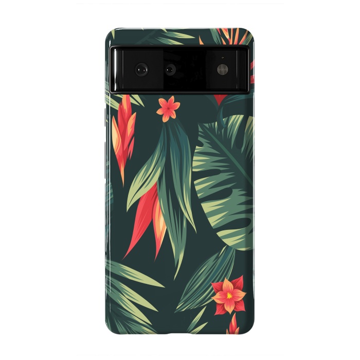 Pixel 6 StrongFit tropical blossom by haroulita