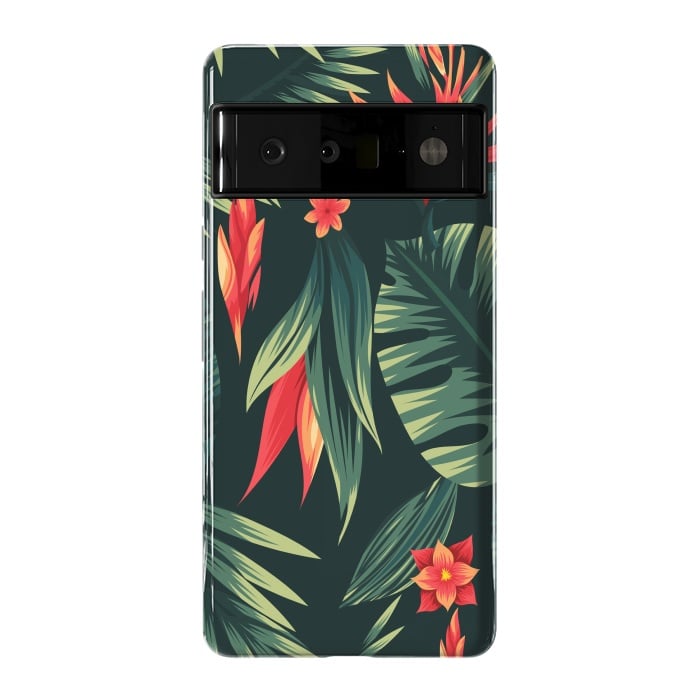 Pixel 6 Pro StrongFit tropical blossom by haroulita