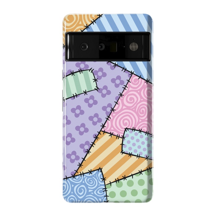 Pixel 6 Pro StrongFit Patchwork by Laura Nagel
