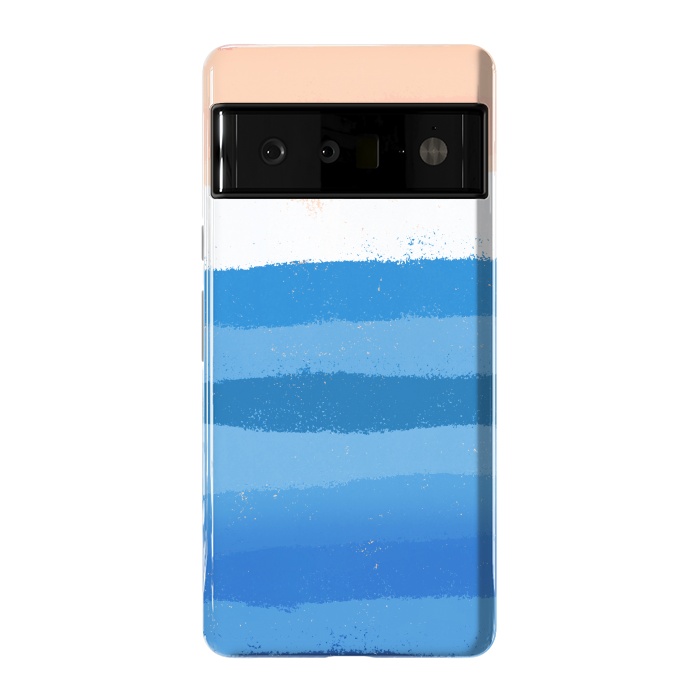 Pixel 6 Pro StrongFit The calm painted waves by Steve Wade (Swade)