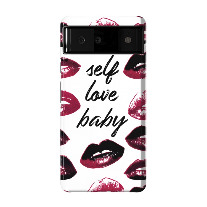 Pixel 6 StrongFit Self love lipstick kisses by Oana 