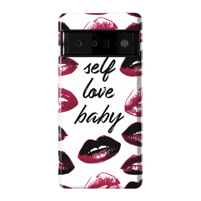 Pixel 6 Pro StrongFit Self love lipstick kisses by Oana 