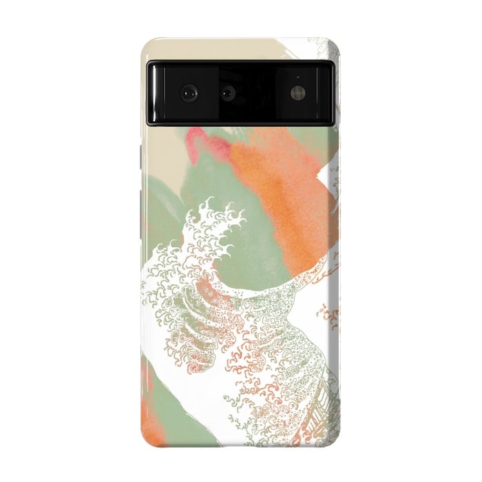 Pixel 6 StrongFit Calm into Great Wave Paint  I by ''CVogiatzi.