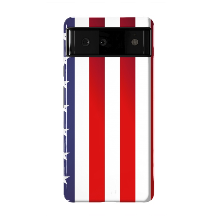 Pixel 6 StrongFit usa flag by haroulita