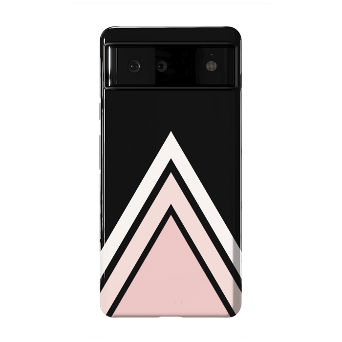 Pixel 6 StrongFit Pink triangles by Jms