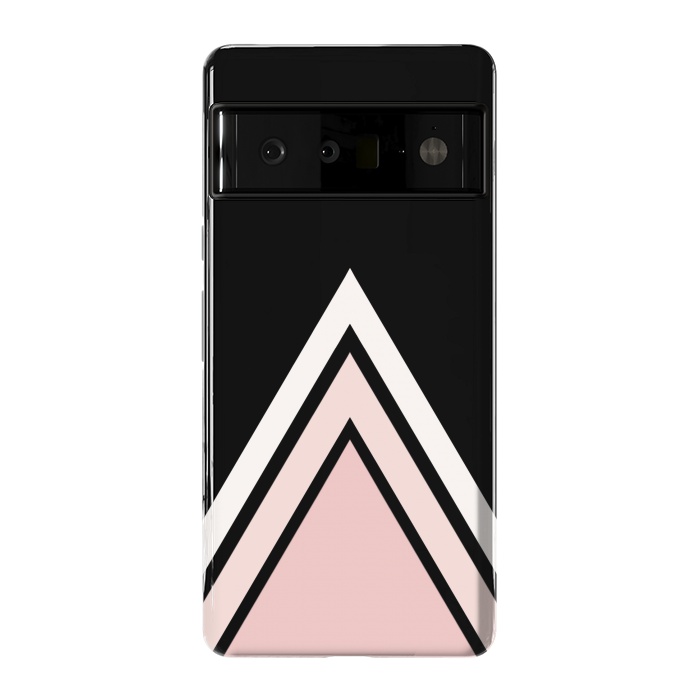 Pixel 6 Pro StrongFit Pink triangles by Jms