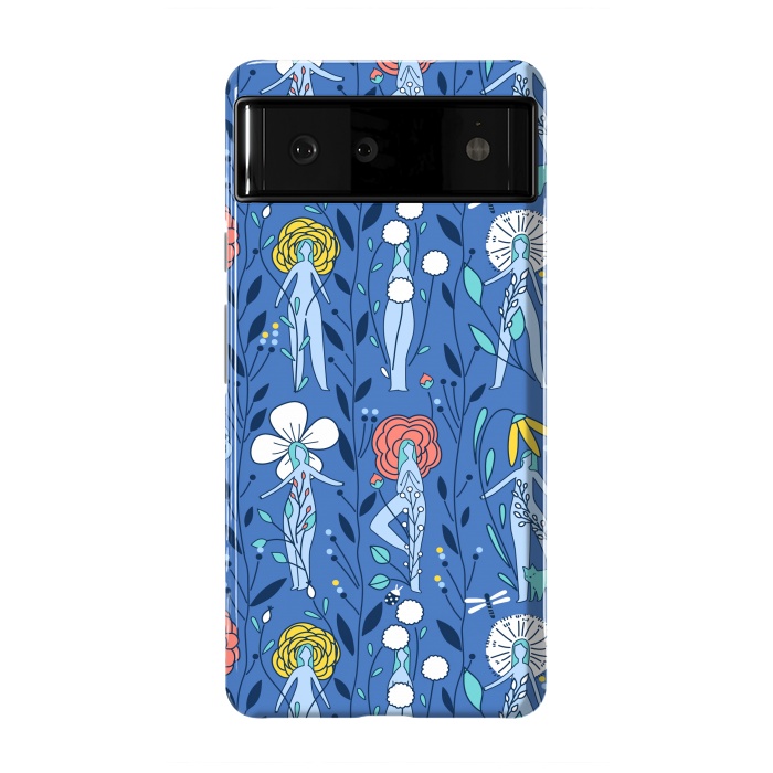 Pixel 6 StrongFit Springtime floral women design by Anna Alekseeva