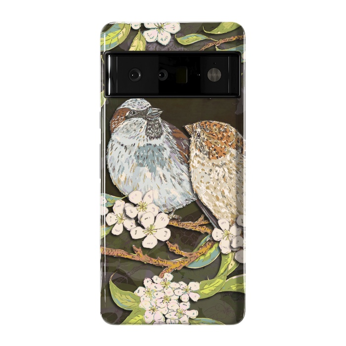 Pixel 6 Pro StrongFit Sweet Sparrows by Lotti Brown