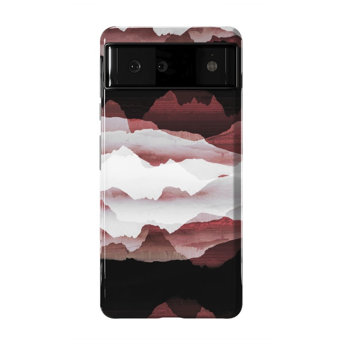 Pixel 6 StrongFit Faded copper mountains by Oana 