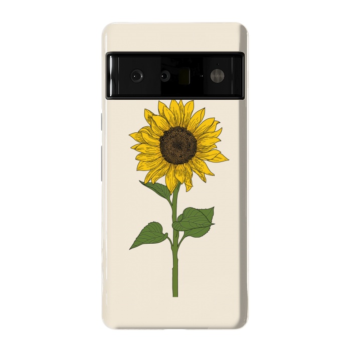 Pixel 6 Pro StrongFit Sunflower by Jms