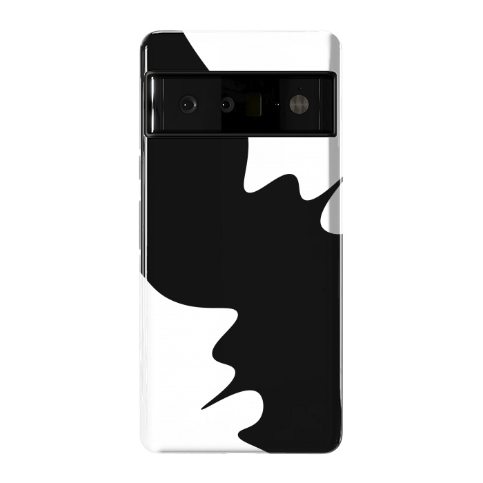 Pixel 6 Pro StrongFit Black and White Minimal Art-I by Creativeaxle