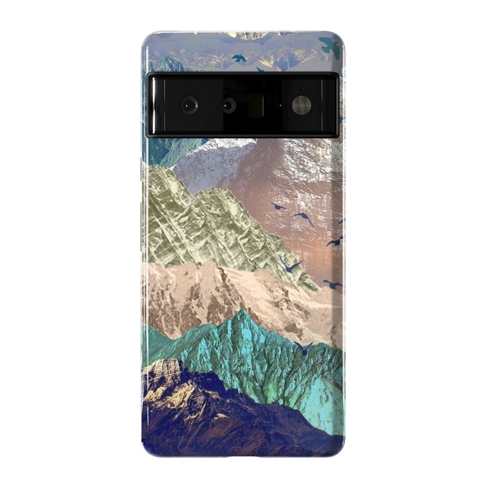 Pixel 6 Pro StrongFit Utopia Mountain landscape art by Oana 