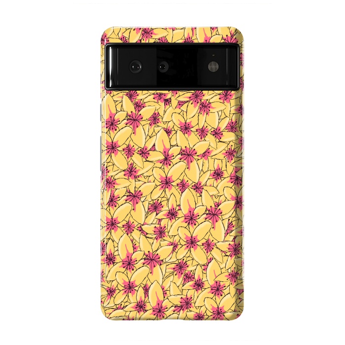 Pixel 6 StrongFit Yellow blossom by Steve Wade (Swade)